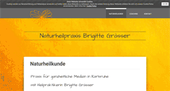 Desktop Screenshot of brigitte-graesser.de