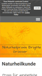 Mobile Screenshot of brigitte-graesser.de