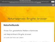 Tablet Screenshot of brigitte-graesser.de